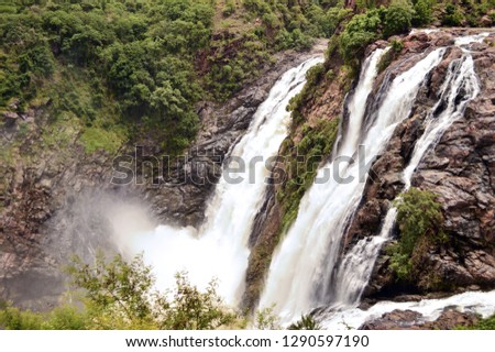 Shivanasamudra Falls in Karnataka
