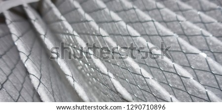 House air filter close-up                                Royalty-Free Stock Photo #1290710896