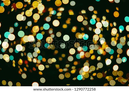 Motion blur abstract background ,De focused/blur image of city at night.blurred urban abstract traffic background.