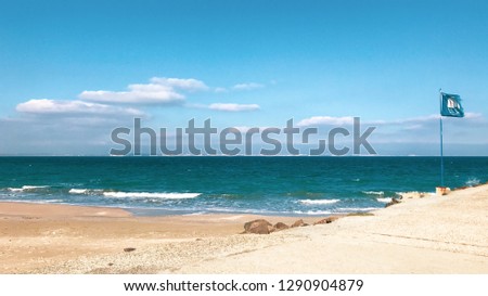 Beautiful Beach And Incredible Sea In Pomorie, Bulgaria.