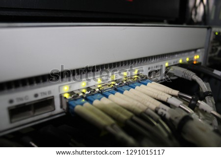 Baseband Telecommunication Equipments and Fiber Optic Cables
