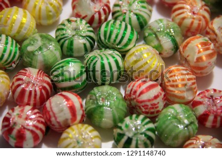 delicious colorful candy