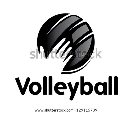 Volleyball icon. Sport symbol.
