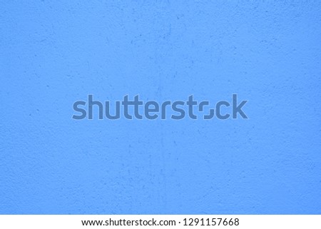 Texture of wall blue made from cement at clean and simple for background, paint, write message, graphic design, edit other have resolution is element picture