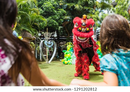 High Quality Lion Dance Performance with Kids