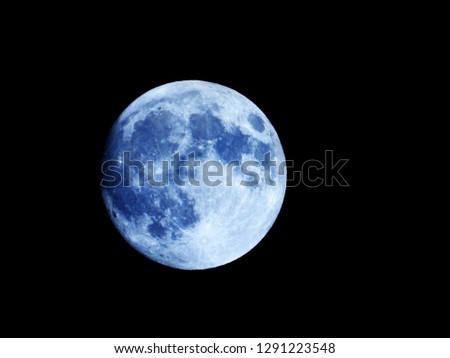 Moon background /  The Moon is an astronomical body that orbits planet Earth, being Earth's only permanent natural satellite