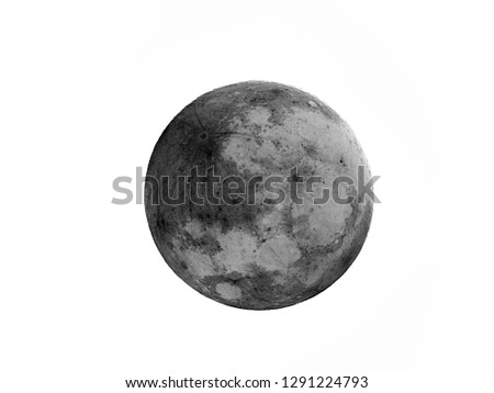 Moon background /  The Moon is an astronomical body that orbits planet Earth, being Earth's only permanent natural satellite
