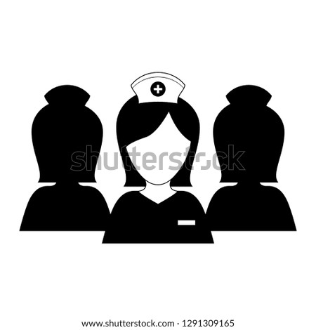 groups of nurses icon image