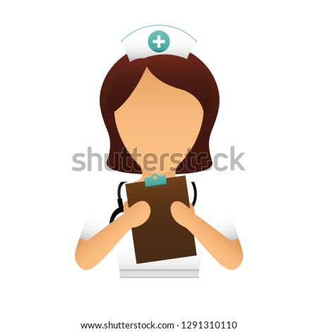 nurse with prescription icon image