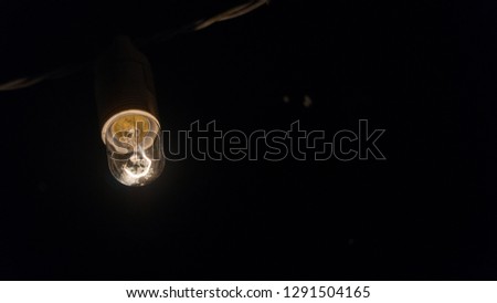 Beautiful retro luxury light lamp decor glowing 