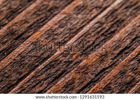 Old dark wood texture background. Macro close-up photography