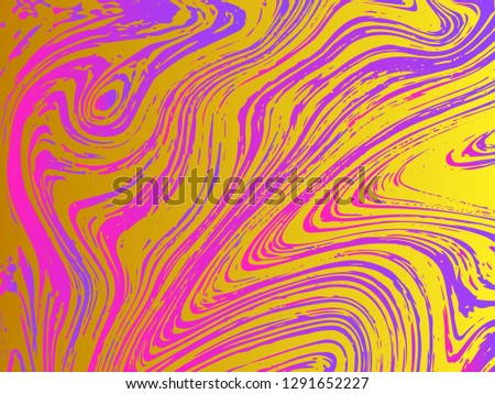 Mixture of acrylic paints. Liquid marble texture. Fluid art. Applicable for design cover, presentation, invitation, flyer, annual report, poster, design packaging. Modern artwork - Vector