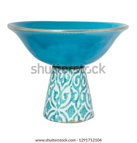 Turkish traditional ceramic pottery 