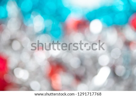 Abstract multicolored bokeh, circular facula. Bokeh blurred color light can use background