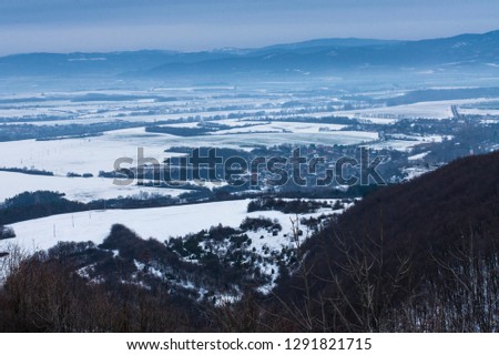 Snowy Landscape Photo