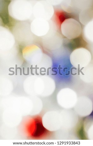 A blurred image of colors and lights
