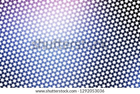 Light Pink, Blue vector pattern with spheres. Abstract illustration with colored bubbles in nature style. Design for posters, banners.