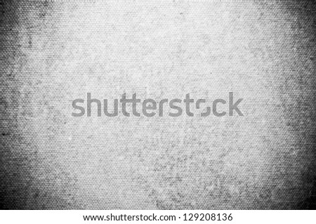 gray canvas texture or background