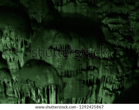 Dark view of the cave