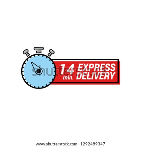 14 minutes Express Delivery