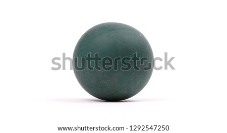 Squash ball isolated on a white background