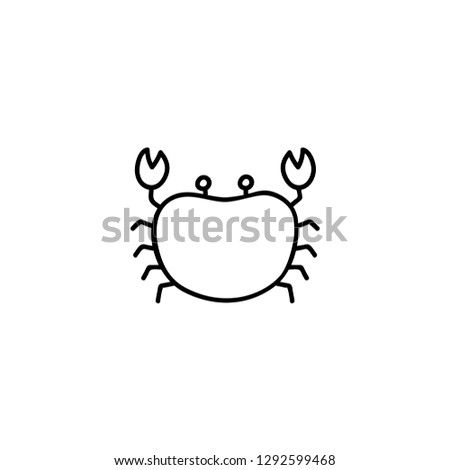 lobster icon crab