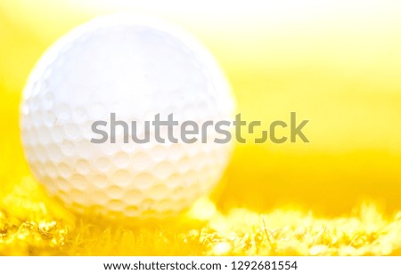 golf ball on field