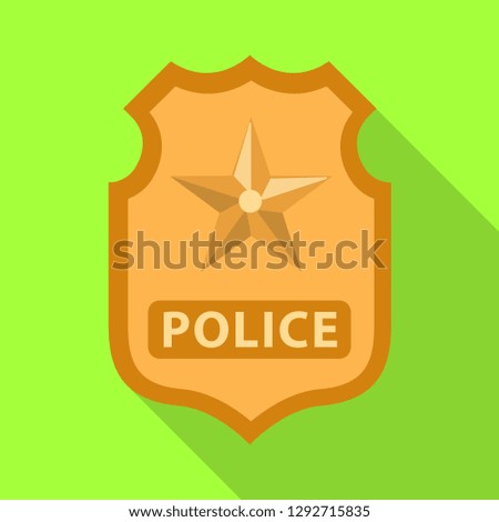 Vector design of police