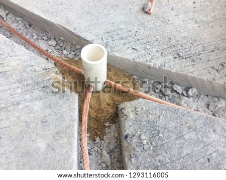 Grounded ground connection system