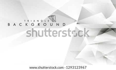 Abstract vector triangle background for use in design in eps 10