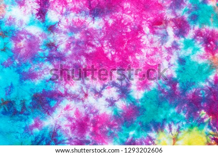 colorful tie dye pattern abstract background