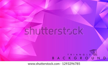 Abstract vector triangle background for use in design in eps 10