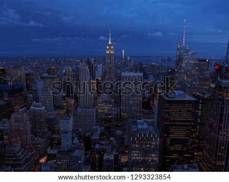 NYC at night      