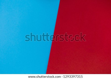 Multicolor background from cardboard paper. blue red pastel color