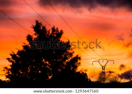 Full color dawn, Madrid. (horizontal)