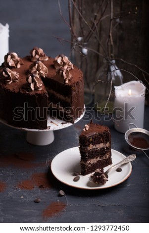 
Prague chocolate cake