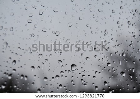 Raindrops at my window