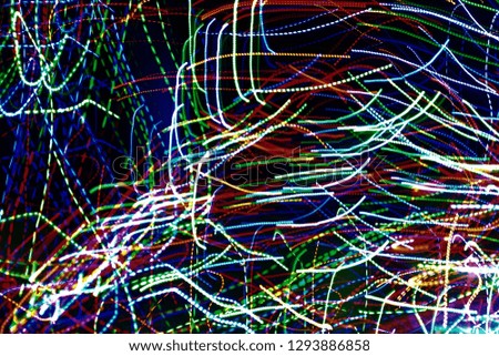 line colorful light for abstract background