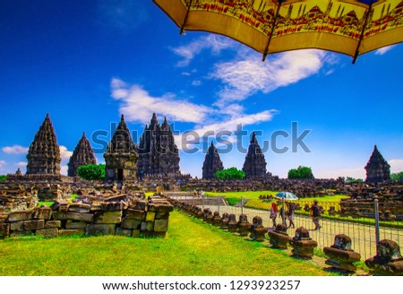 Prambanan temple, as an ancient cultural heritage from the Hindu kingdom in Indonesia. Until now, Prambanan still keeps and is able to present beauty to tourists both from Indonesia and abroad