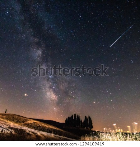starry night meteor 