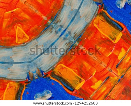 Abstract art background. Hand-painted background 