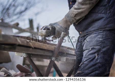 work carpenter wood tool