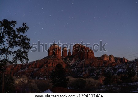 Sedona Arizona Stars Royalty-Free Stock Photo #1294397464