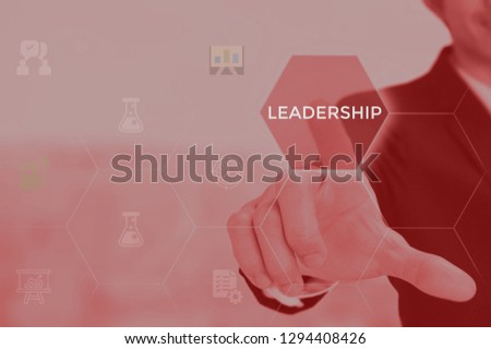 LEADERSHIP -business director concept