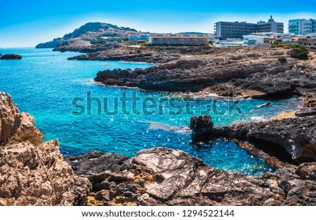 Mallorca beach and bay of Cala Agulla