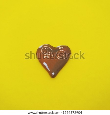 Decorative background of heart. Design elements for Valentine's Day