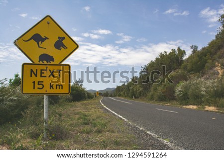 Animal sign, Australia
