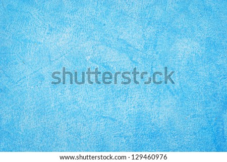 Blue grunge cement wall background