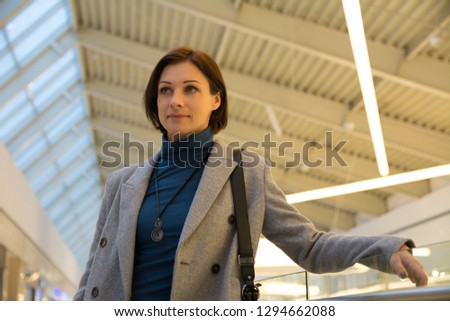 Beautiful women in a Shopping Mall - Image