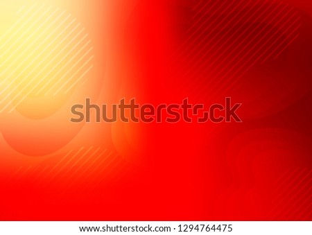 Light Red vector pattern with narrow lines. Glitter abstract illustration with colored sticks. The pattern can be used as ads, poster, banner for commercial.